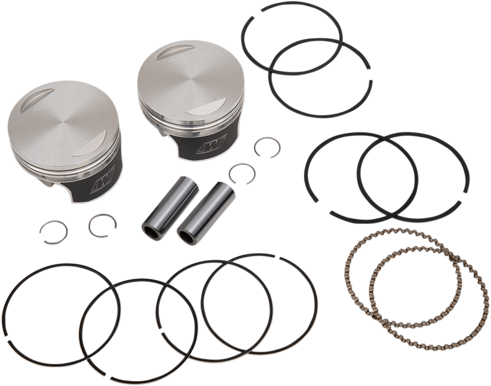 Tracker™ Series Piston Kit - 3.518" - 1340 cc 80 Cubic Inch - +0.020" - Evolution