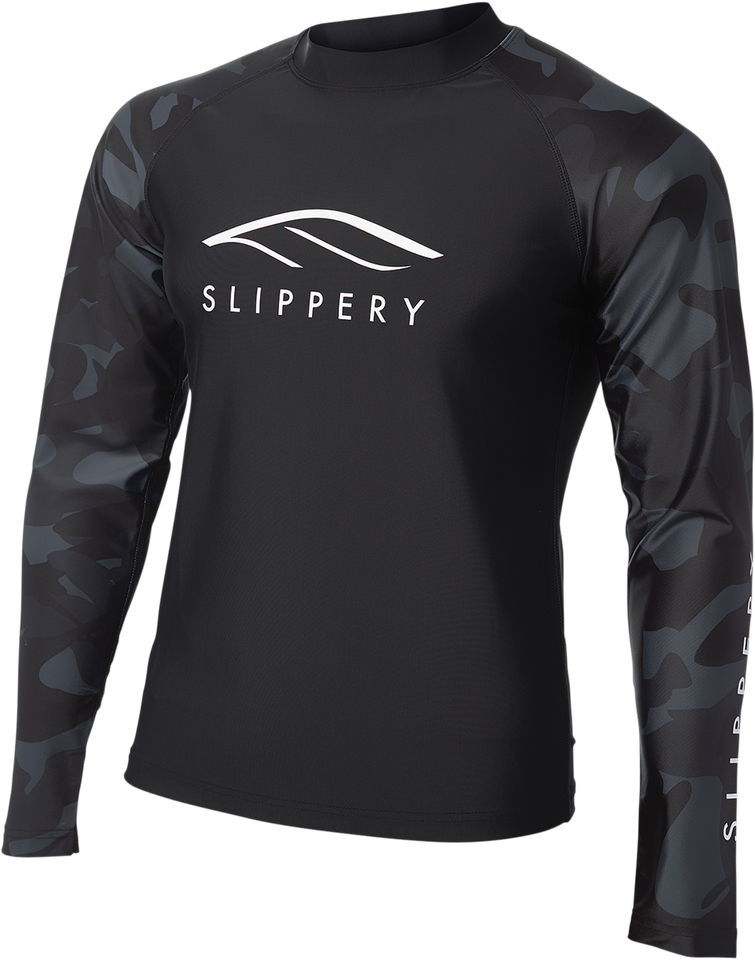 Rashguard Long-Sleeve Underwear - Black/Camo - Large - Lutzka's Garage