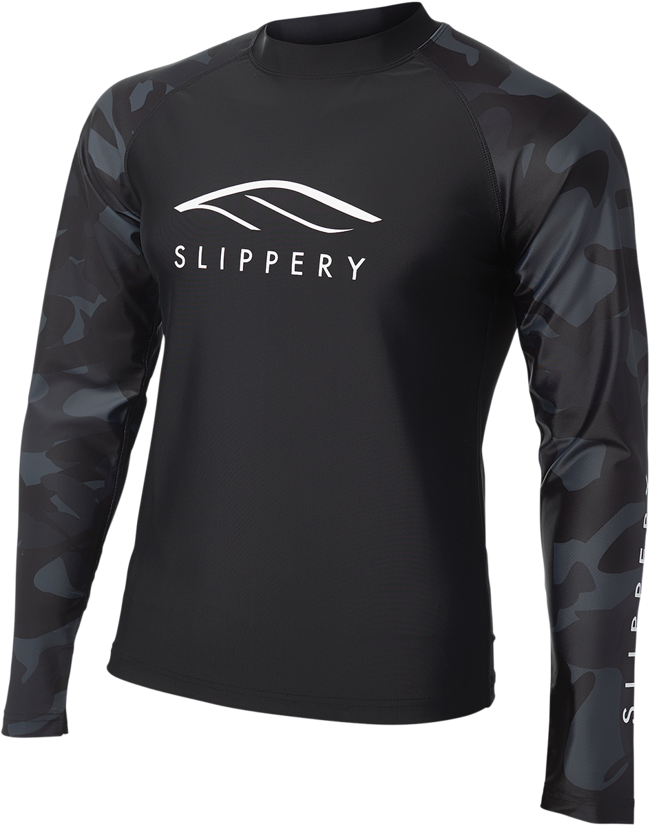 Rashguard Long-Sleeve Underwear - Black/Camo - Large - Lutzka's Garage