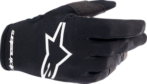 Youth Radar Gloves - Black - XS - Lutzka's Garage