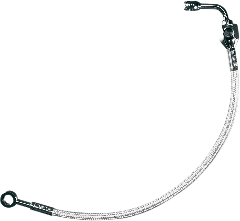 Brake Line - Rear - Polished Stainless