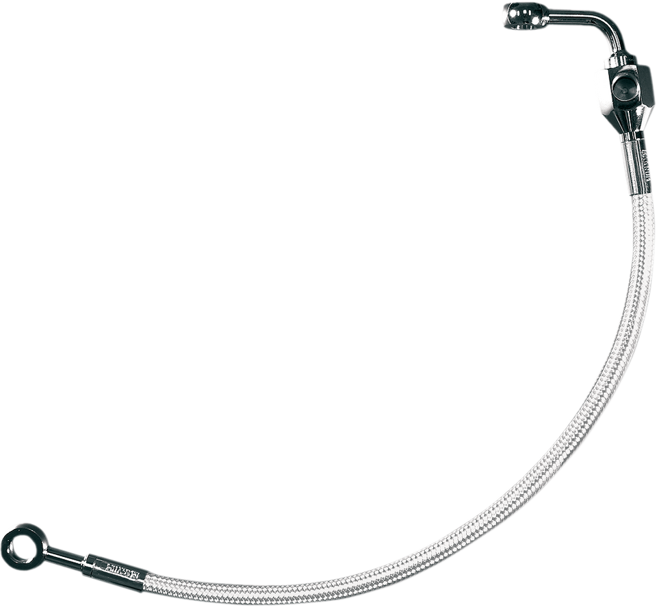 Brake Line - Rear - Polished Stainless