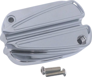 Master Cylinder Lid - Clutch - Ripper - Chrome - Lutzka's Garage