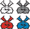 Decal - Angroid - 4 Pack