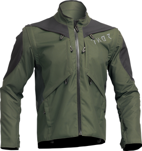 Terrain Jacket - Army Green/Charcoal - Large - Lutzka's Garage