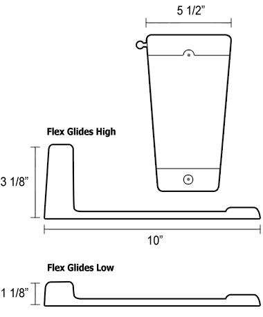 P/M FLEX GLIDES HIGH