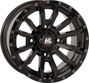 Wheel - HL21 - Front/Rear - Gloss Black - 14x7 - 4/156 - 4+3 (+10 mm) - Lutzka's Garage