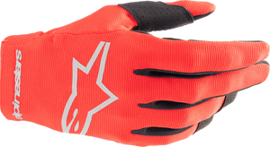 Radar Gloves - Mars Red/Silver - Small - Lutzka's Garage