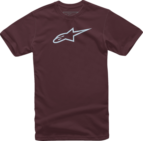 Ageless T-Shirt - Maroon/Mist - Medium - Lutzka's Garage