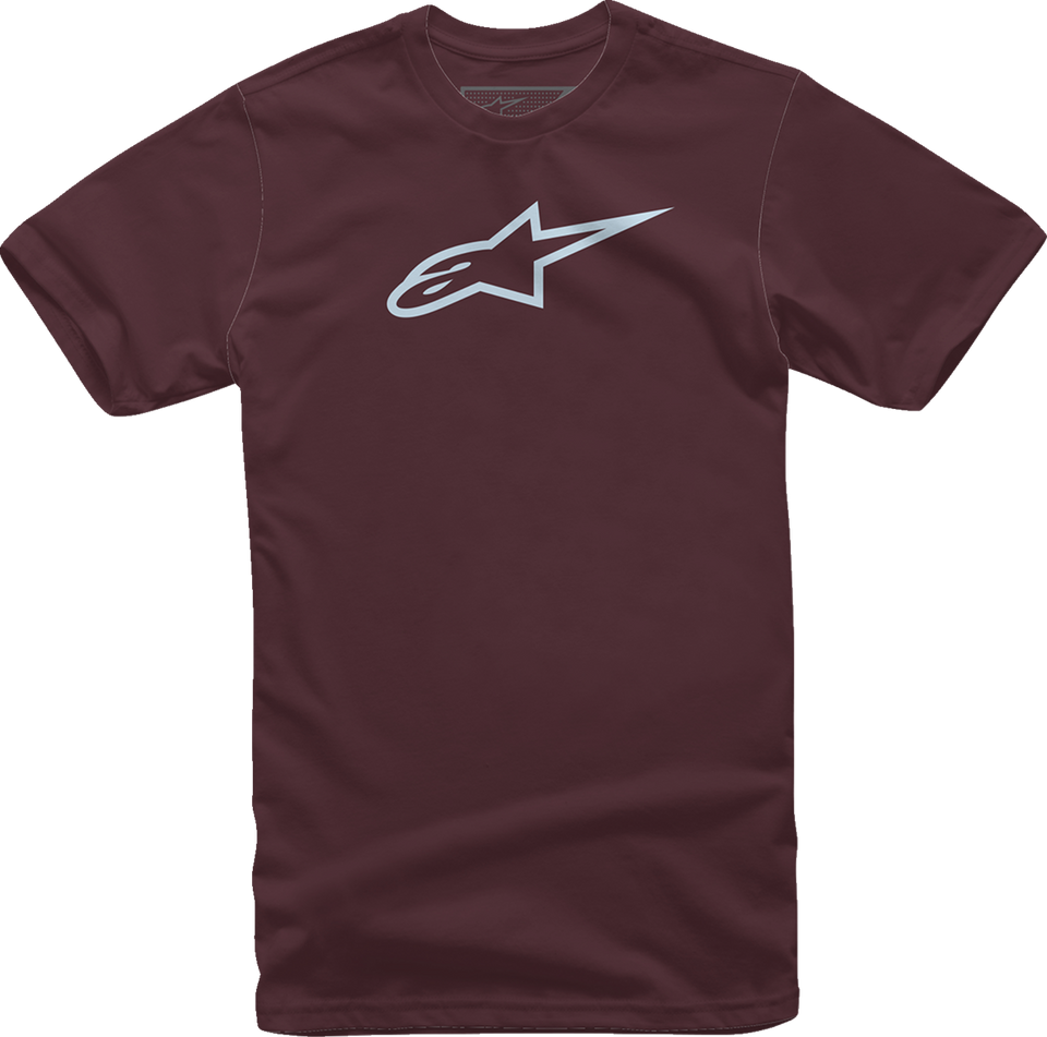 Ageless T-Shirt - Maroon/Mist - Medium - Lutzka's Garage