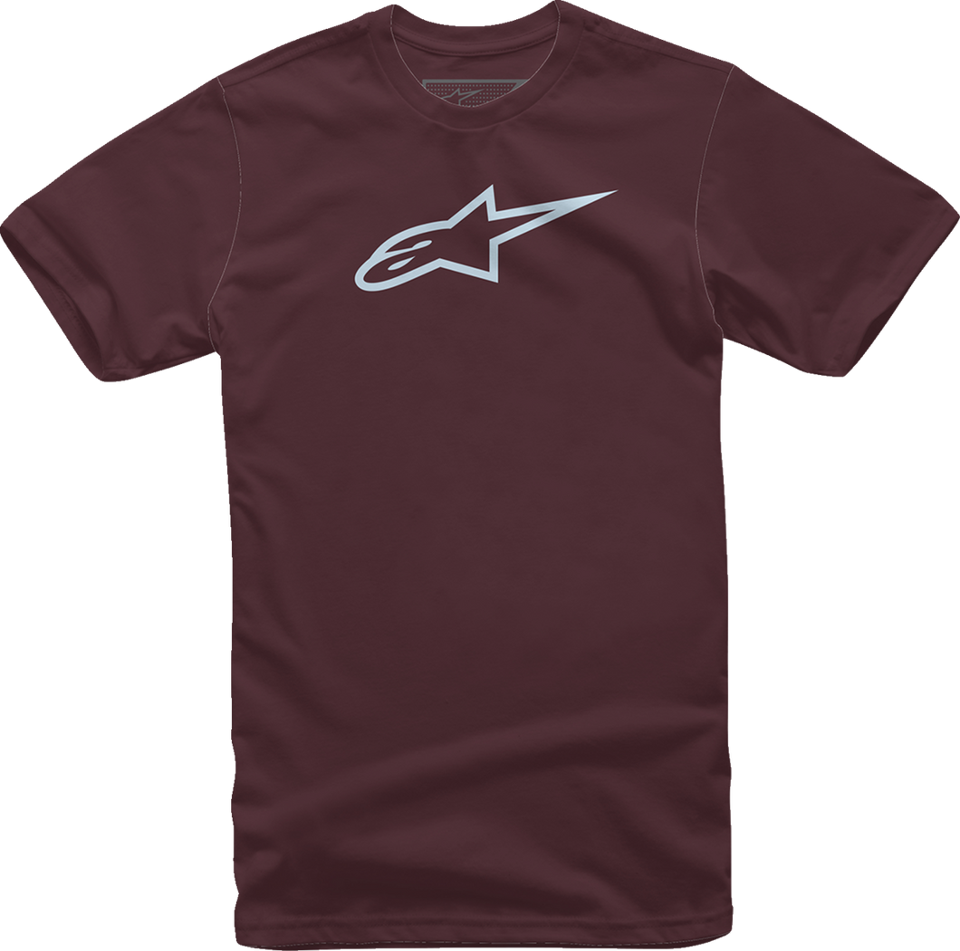 Ageless T-Shirt - Maroon/Mist - Medium - Lutzka's Garage