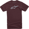 Ageless T-Shirt - Maroon/Mist - Medium - Lutzka's Garage