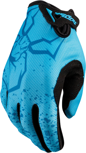 Youth SX1™ Gloves - Blue - Large - Lutzka's Garage