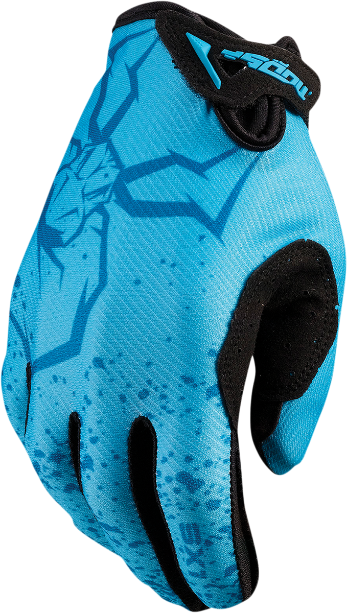 Youth SX1™ Gloves - Blue - Large - Lutzka's Garage