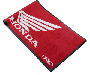 Door Mat - Red - Honda - Lutzka's Garage