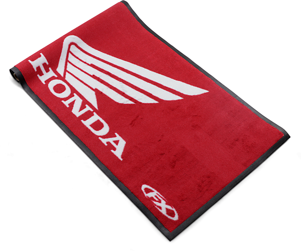 Door Mat - Red - Honda - Lutzka's Garage