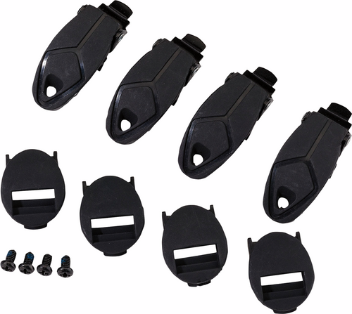 Qualifier Boot Buckle Kit - Black - Lutzka's Garage