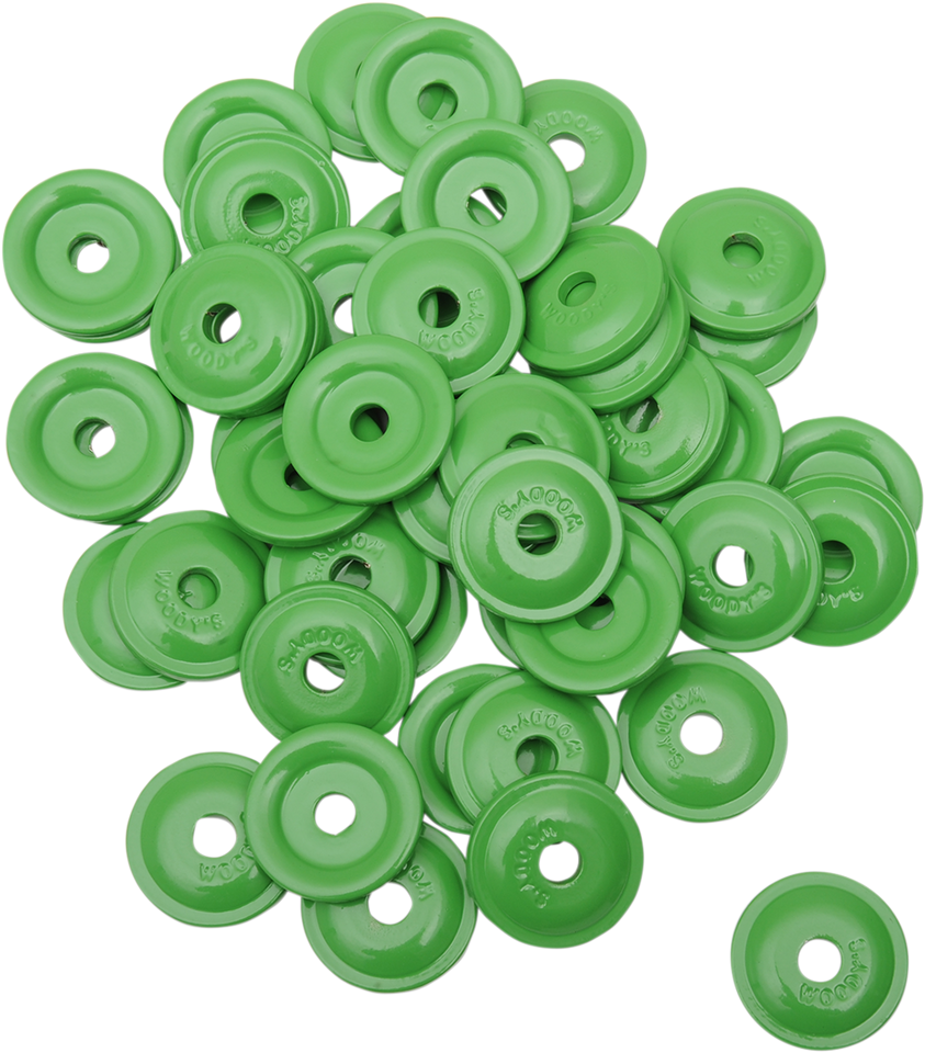 Support Plates - Green - 48 Pack - Lutzka's Garage