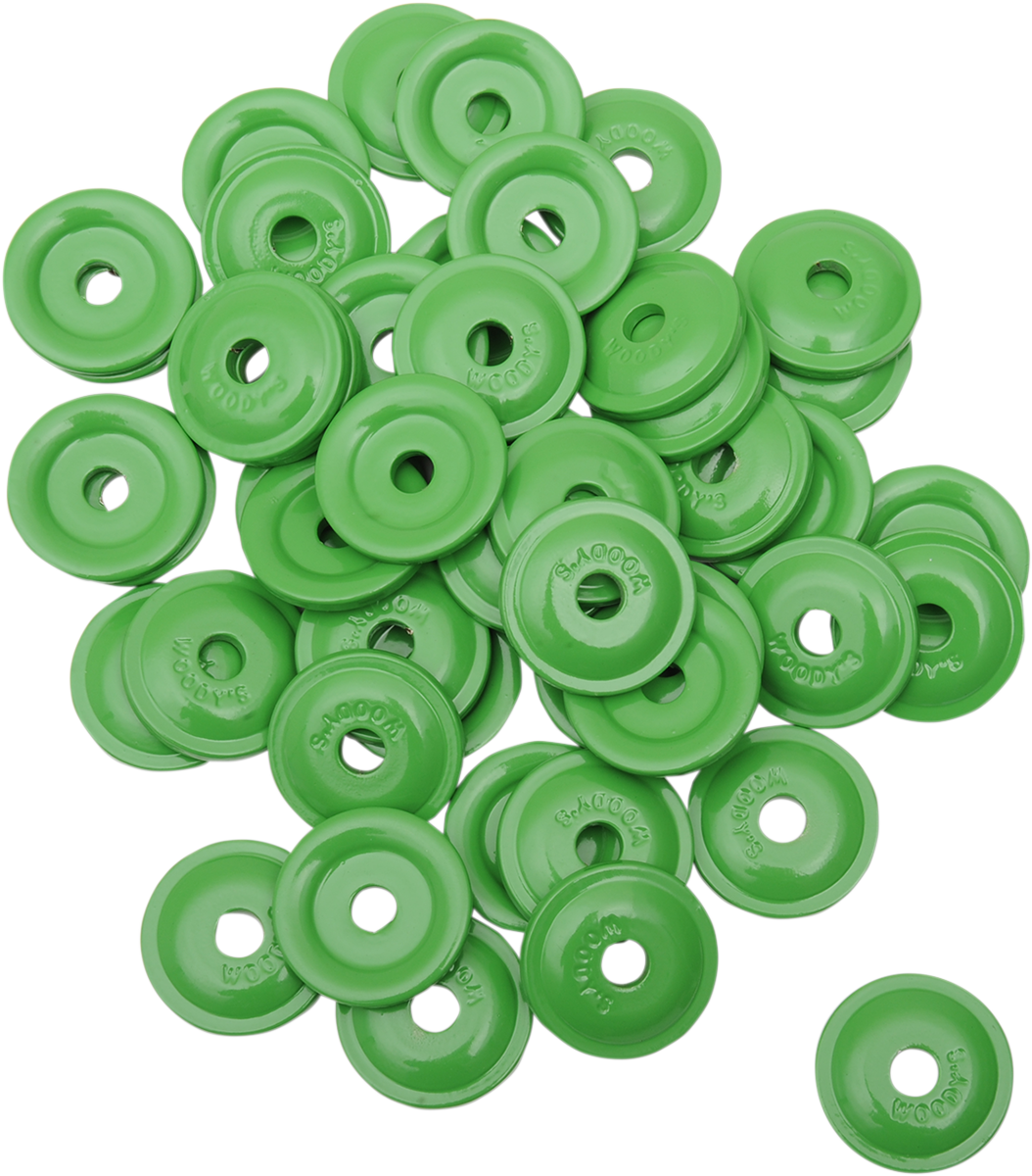 Support Plates - Green - 48 Pack - Lutzka's Garage