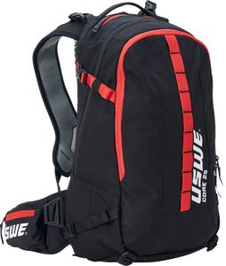 Core Off-Road Daypack - 25L - Black/Red - Lutzka's Garage