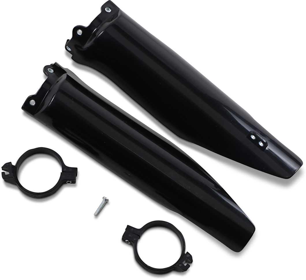 Fork Slider Protectors - Black - KX - Lutzka's Garage