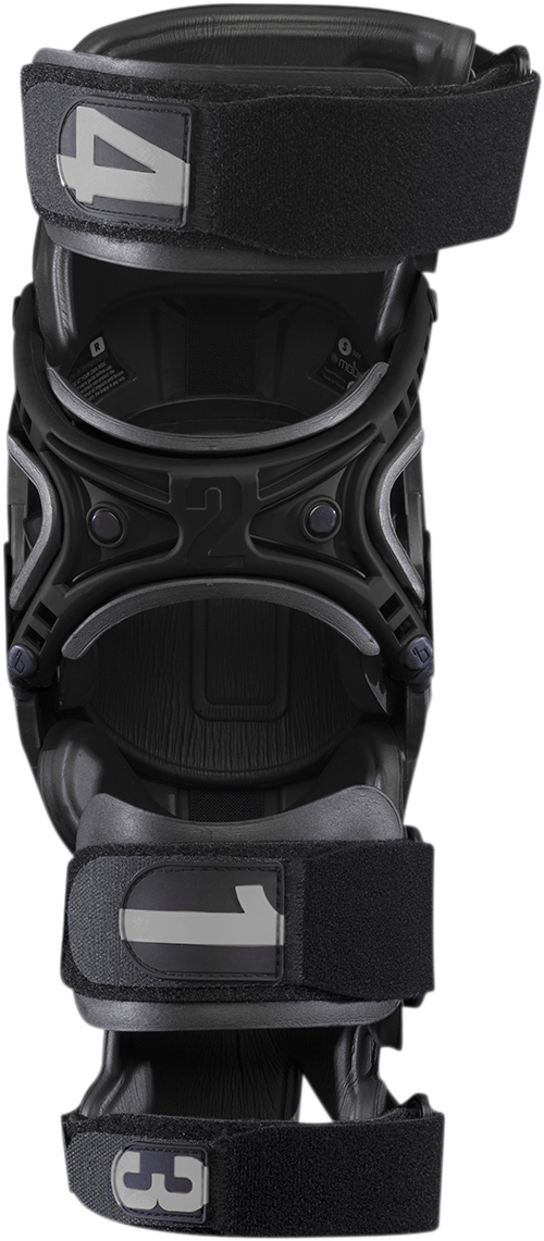 X8 Knee Brace - Gray/Black - Small - Lutzka's Garage