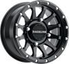 Wheel - Trophy - Simulated Beadlock - Front/Rear - Black - 14x7 - 4/110 - 5+2 (+10 mm) - Lutzka's Garage