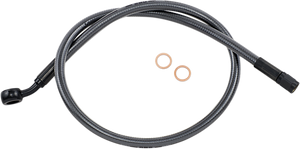 Brake Line - 10 mm-35° - 27" - Black Pearl