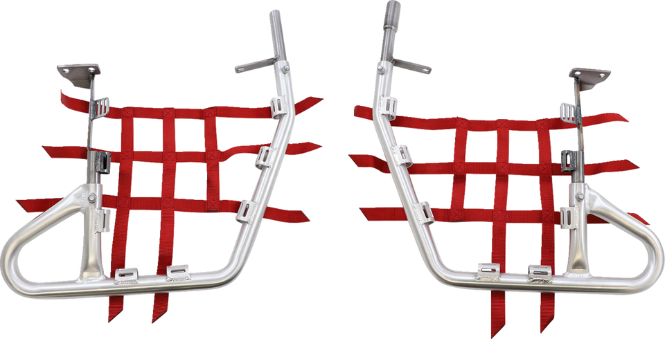 Nerf Bars - TRX450R - Natural/Red