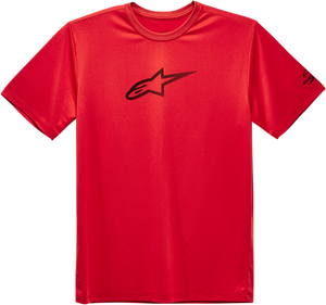 Tech Ageless Performance T-Shirt - Red - Medium - Lutzka's Garage