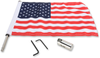 Luggage Rack Flag Mount - 5/8" Round - With 10" X 15" Flag