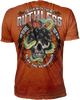 Run with the Ruthless T-Shirt - Orange - Large - Lutzka's Garage