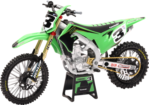 Kawasaki Race Team Bike 2019 - Eli Tomac - 1:12 Scale - Green/Black - Lutzka's Garage