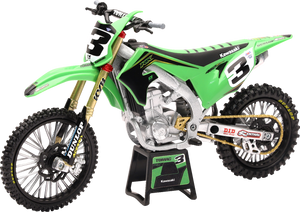 Kawasaki Race Team Bike 2019 - Eli Tomac - 1:12 Scale - Green/Black - Lutzka's Garage