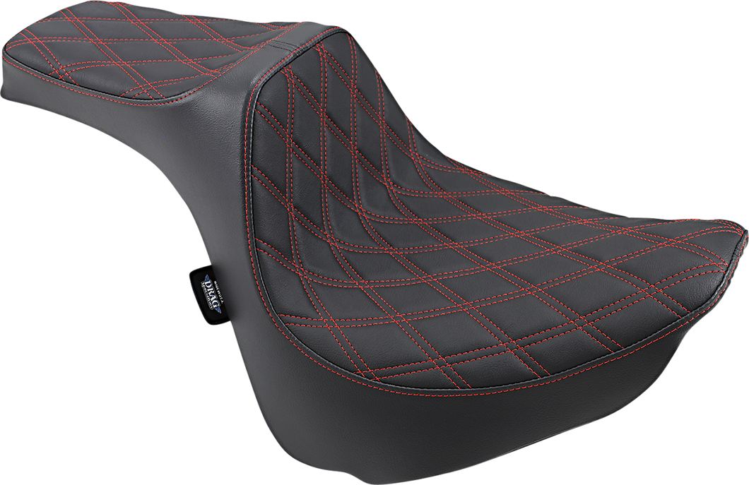 Predator III Seat - Double Diamond - Red Stitched - FXFB/S 18-22 - Lutzka's Garage