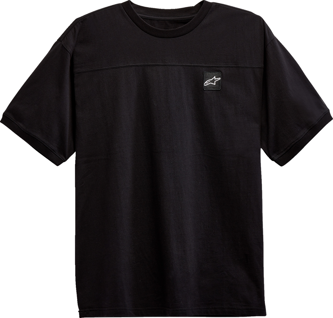 Chunk Knit T-Shirt - Black - Medium - Lutzka's Garage