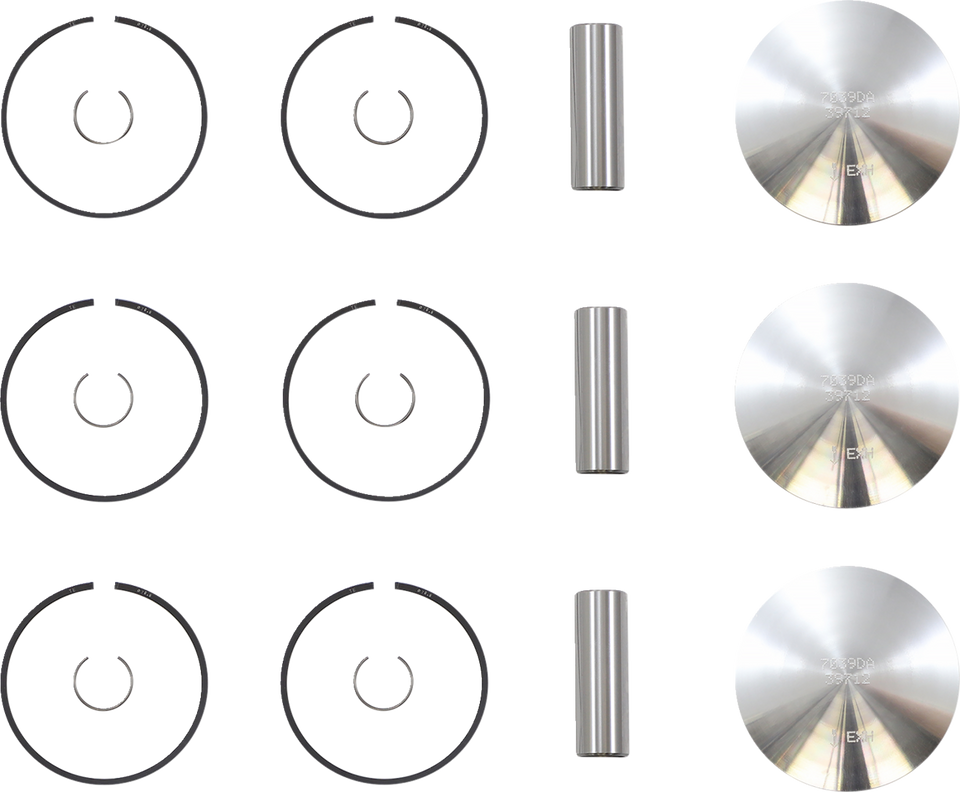 Piston Kit - 76.37 mm - Arctic Cat