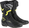 SMX-6 v2 Vented Boots - Black/Yellow - US 6 / EU 39 - Lutzka's Garage