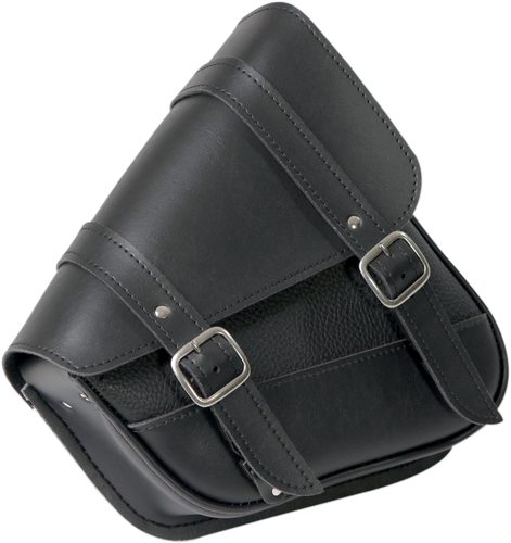 Swingarm Bag - Triangulated - Black - Lutzka's Garage