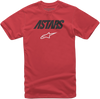 Angle Combo T-Shirt - Red - Medium - Lutzka's Garage