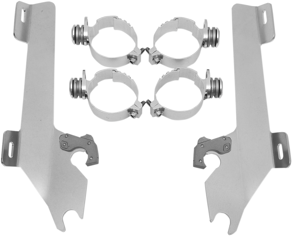 Batwing Trigger Lock Mounting Kit - VTX 1800 - Polished