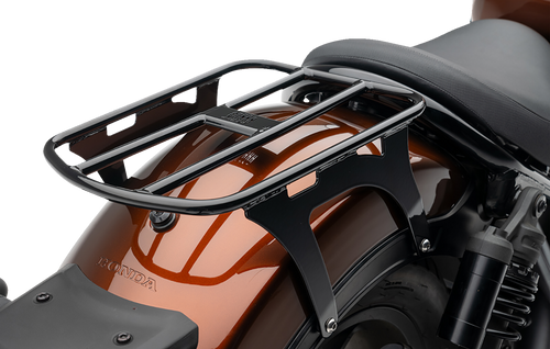 Solo Luggage Rack - Tube - Black - Rebel 1100 - Lutzka's Garage