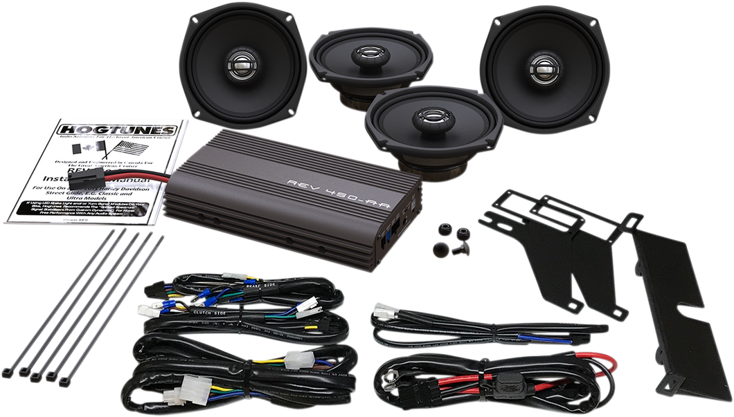 4-Speaker/200W Amplifier Kit