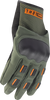 Range Gloves - Army/Orange - Medium - Lutzka's Garage