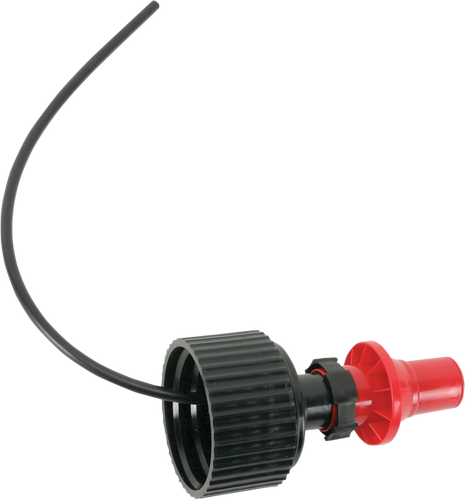 Spout - Fuel Can - Replacement - Black/Red - Lutzka's Garage