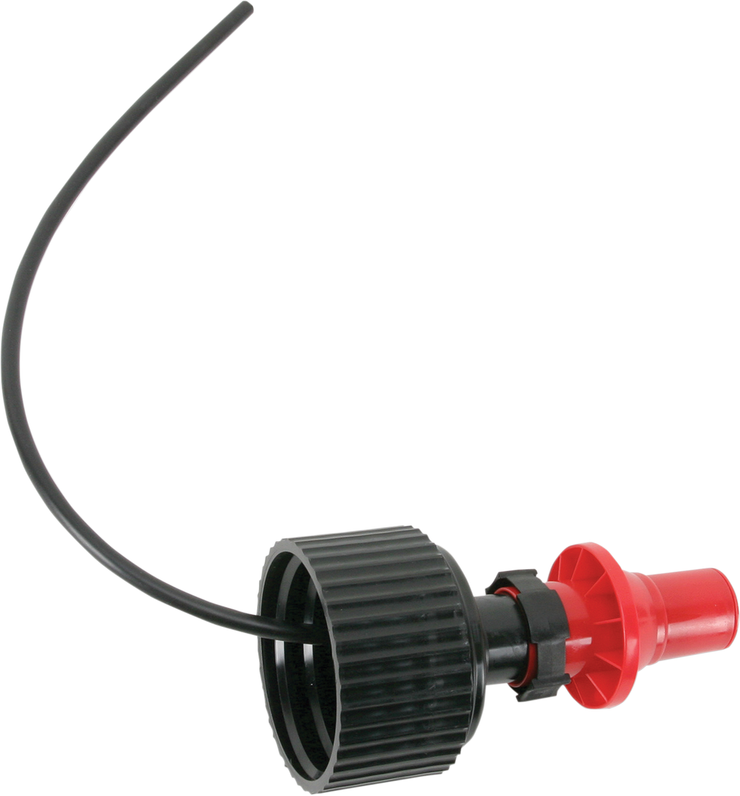 Spout - Fuel Can - Replacement - Black/Red - Lutzka's Garage