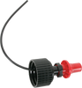 Spout - Fuel Can - Replacement - Black/Red - Lutzka's Garage