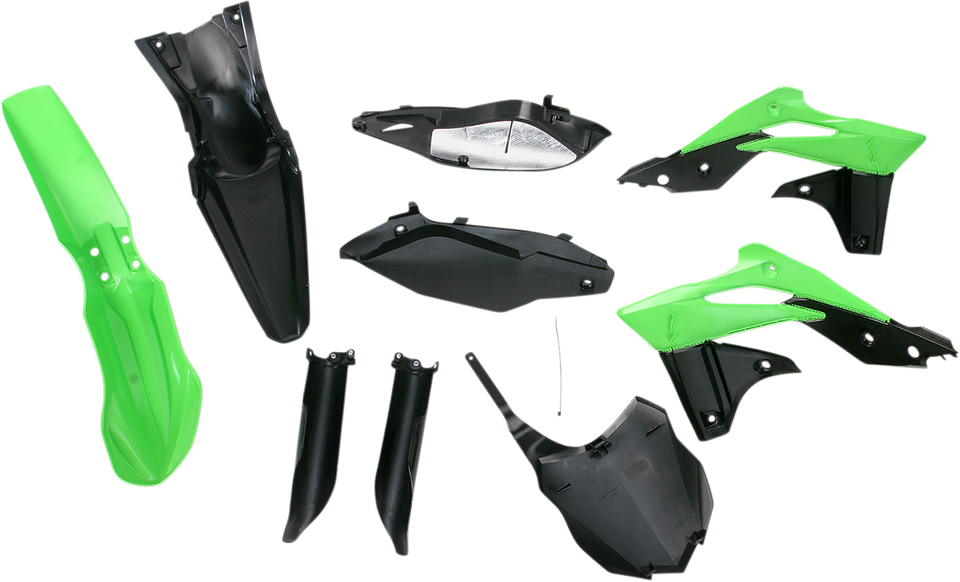 Full Replacement Body Kit - OEM 13 Black/Green