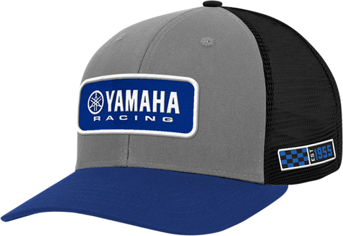 Yamaha Racing Hat - Gray - Lutzka's Garage