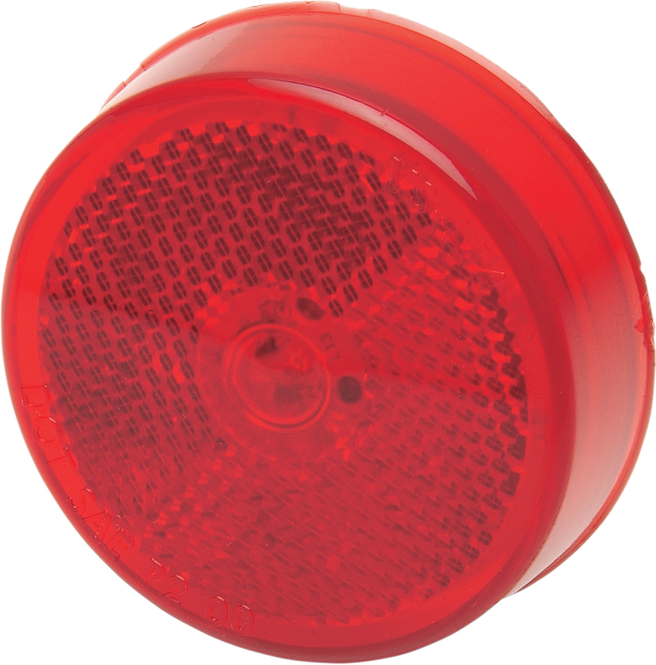 2.5" Round LED Light - Red - Lutzka's Garage